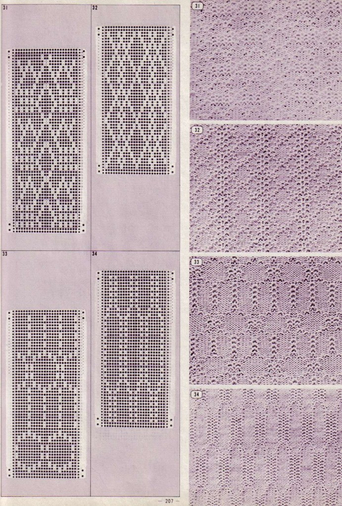Pattern---棒針編織圖解全集（4） - 紫蘇 - 紫蘇的博客