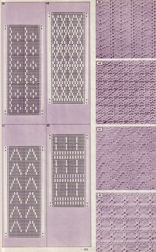 Pattern---棒針編織圖解全集（4） - 紫蘇 - 紫蘇的博客