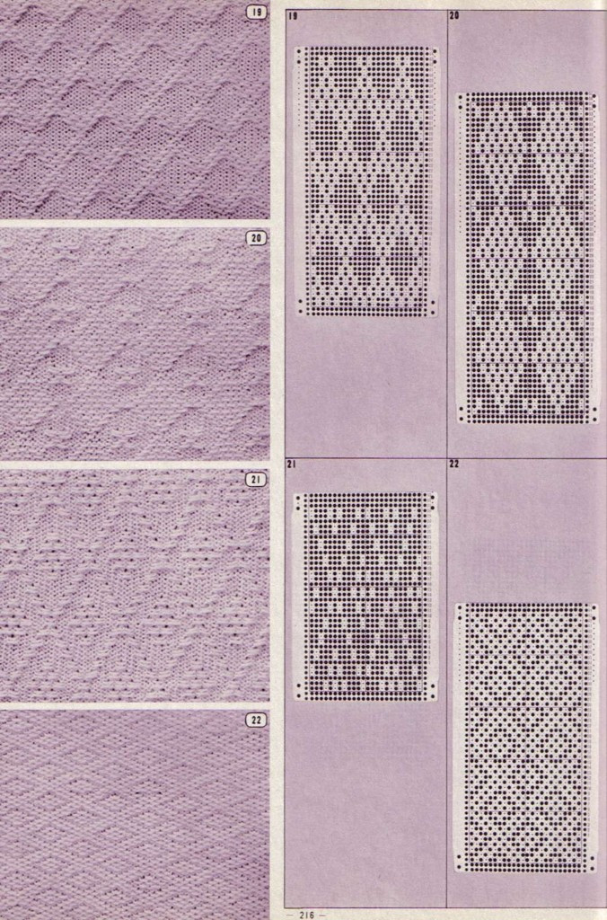Pattern---棒針編織圖解全集（4） - 紫蘇 - 紫蘇的博客
