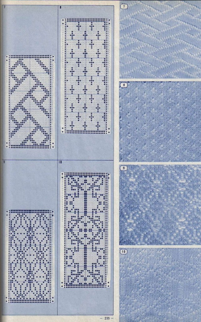 Pattern---棒針編織圖解全集（4） - 紫蘇 - 紫蘇的博客