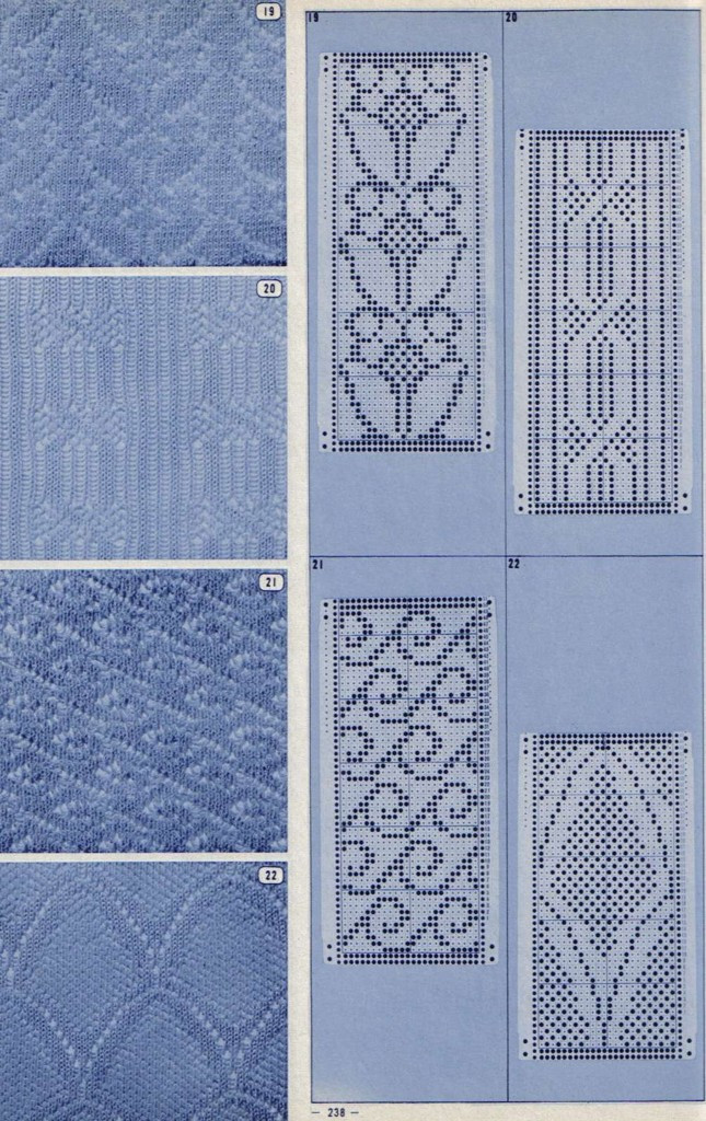 Pattern---棒針編織圖解全集（4） - 紫蘇 - 紫蘇的博客