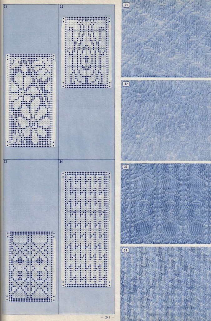 Pattern---棒針編織圖解全集（4） - 紫蘇 - 紫蘇的博客