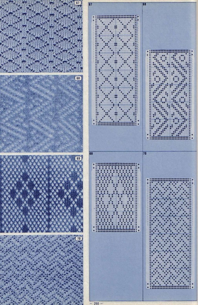 Pattern---棒針編織圖解全集（4） - 紫蘇 - 紫蘇的博客