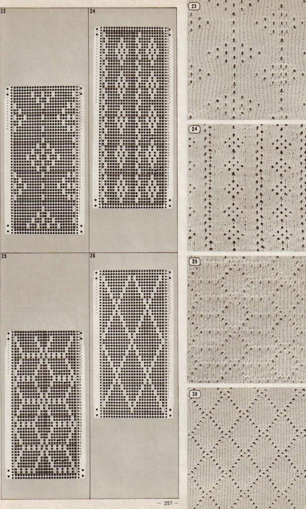 Pattern---棒針編織圖解全集（4） - 紫蘇 - 紫蘇的博客