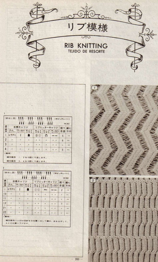 Pattern---棒針編織圖解全集（4） - 紫蘇 - 紫蘇的博客