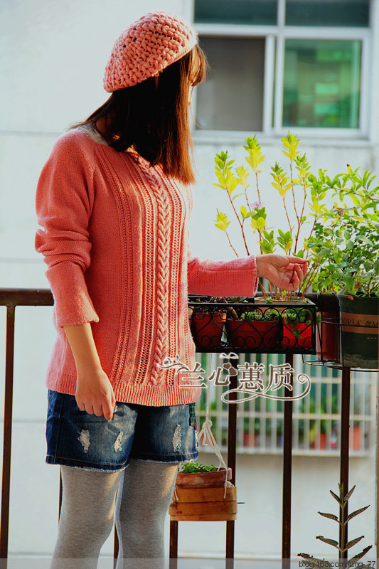 桃美人~~內(nèi)搭外穿都好看的牦牛絨套頭衫（蘭心蕙質(zhì)2015） - 蘭心蕙質(zhì) - 蘭心蕙質(zhì)藍(lán)云海