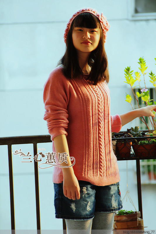 桃美人~~內(nèi)搭外穿都好看的牦牛絨套頭衫（蘭心蕙質(zhì)2015） - 蘭心蕙質(zhì) - 蘭心蕙質(zhì)藍(lán)云海
