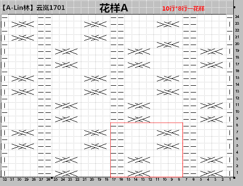 【A-Lin林】云嵐--看圖仿半高領上衣（云馬+萌芽）1701 - A-Lin林 - A-Lin的手工博客