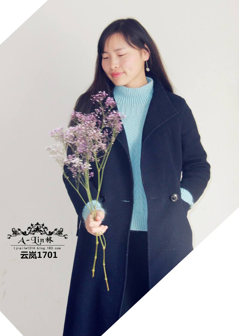 【A-Lin林】云嵐--看圖仿半高領上衣（云馬+萌芽）1701 - A-Lin林 - A-Lin的手工博客