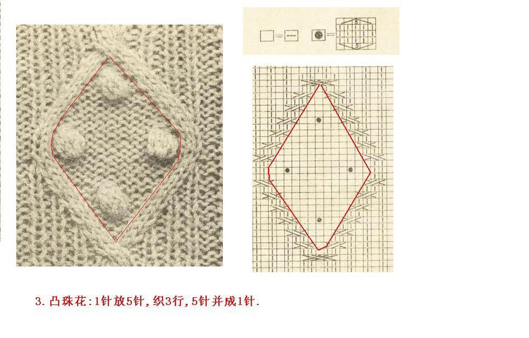 《上海棒針編結花樣500種》續編上海新棒針花樣530 - 壹一 - 壹一的博客