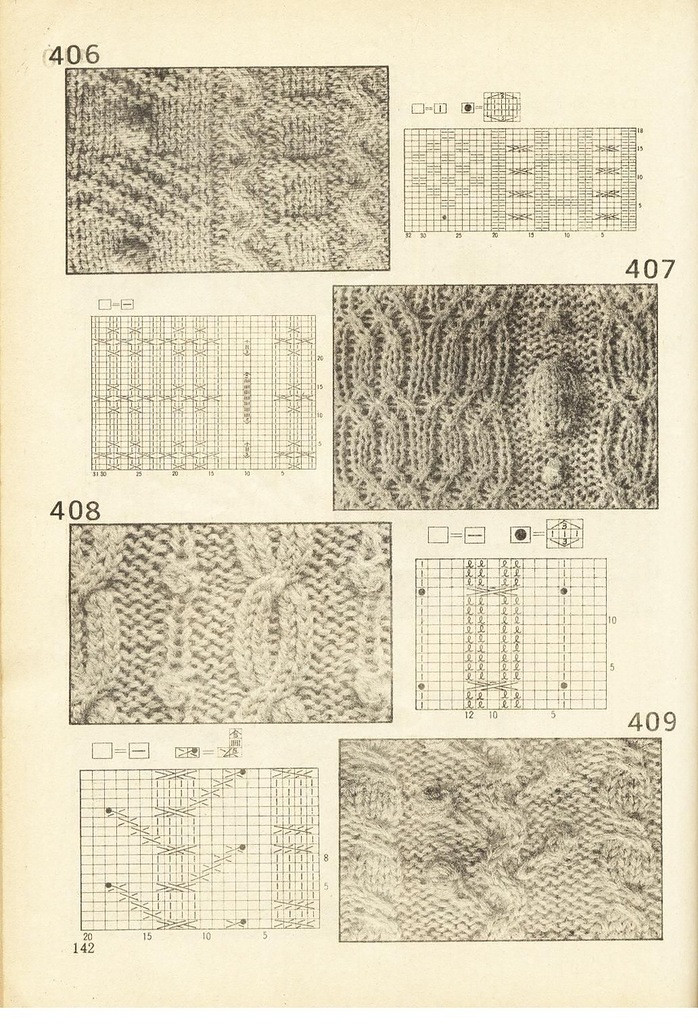 《上海棒針編結花樣500種》續編上海新棒針花樣530 - 壹一 - 壹一的博客