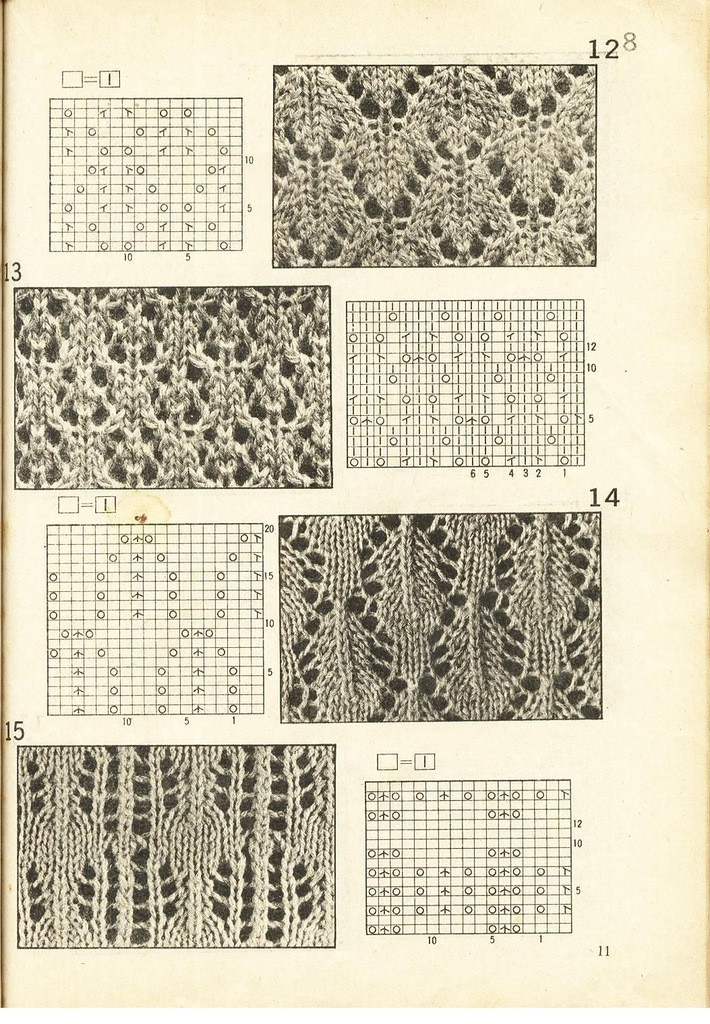 《上海棒針編結花樣500種》續編上海新棒針花樣530 - 壹一 - 壹一的博客