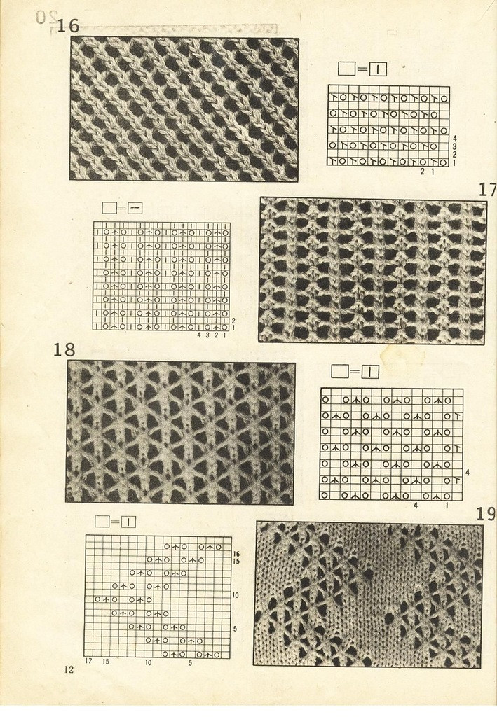 《上海棒針編結花樣500種》續編上海新棒針花樣530 - 壹一 - 壹一的博客