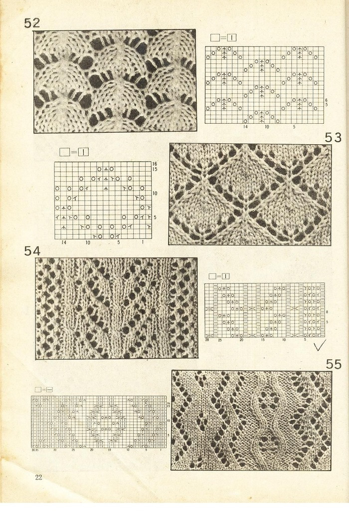 《上海棒針編結花樣500種》續編上海新棒針花樣530 - 壹一 - 壹一的博客
