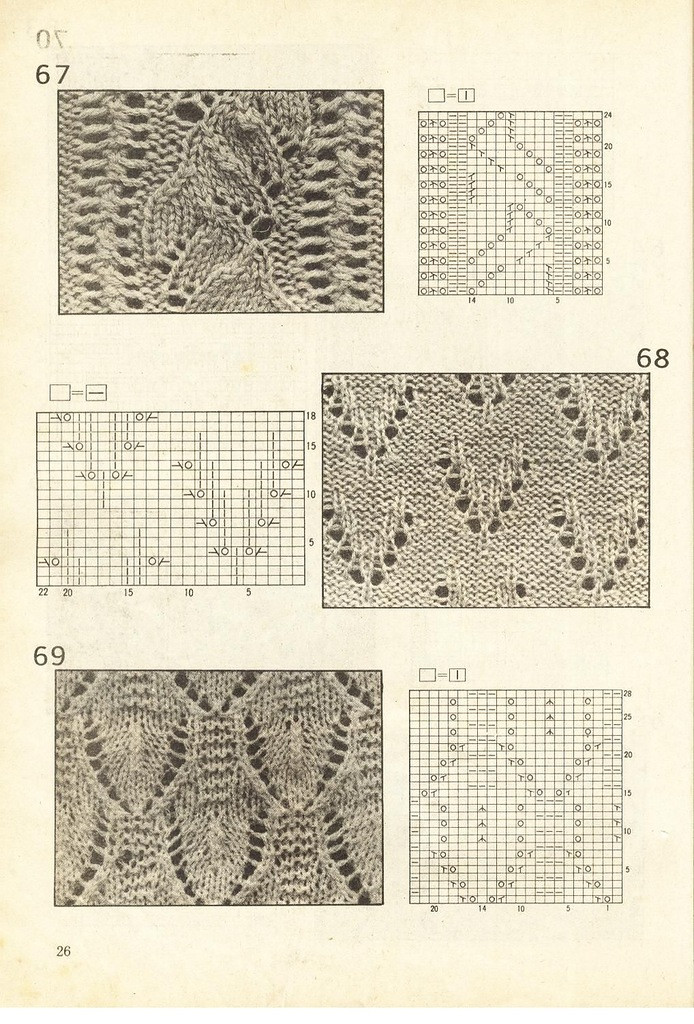 《上海棒針編結花樣500種》續編上海新棒針花樣530 - 壹一 - 壹一的博客