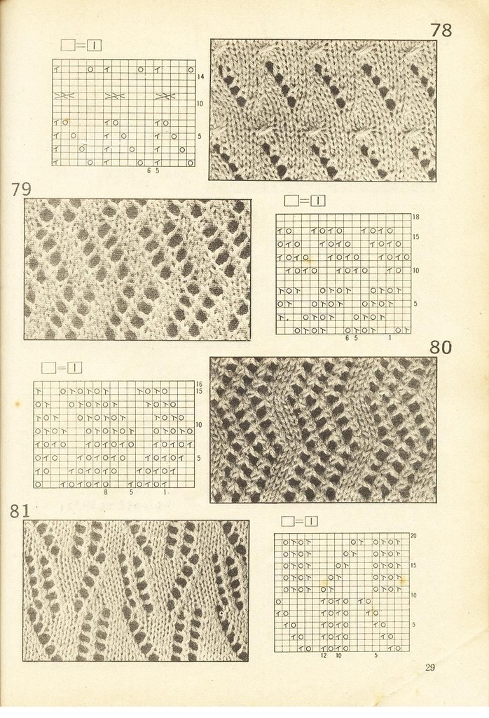 《上海棒針編結花樣500種》續編上海新棒針花樣530 - 壹一 - 壹一的博客