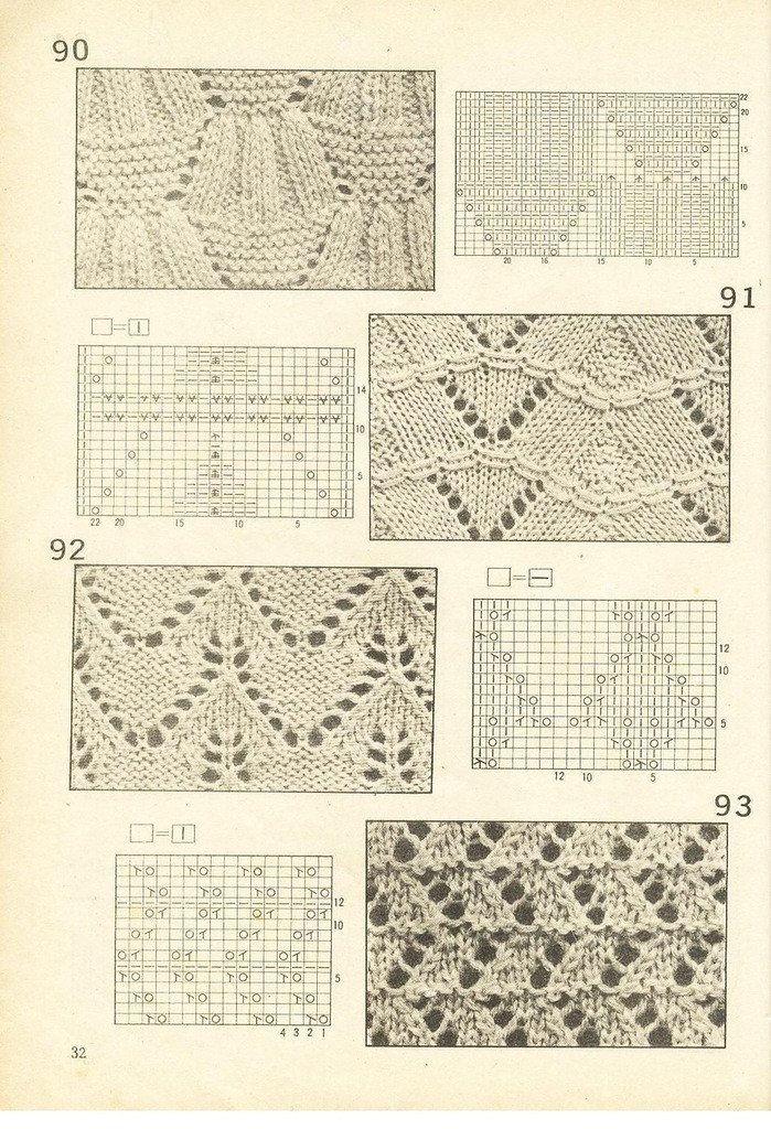 《上海棒針編結花樣500種》續編上海新棒針花樣530 - 壹一 - 壹一的博客
