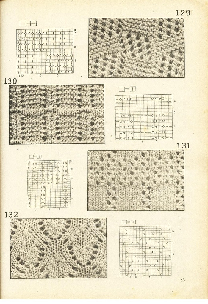 《上海棒針編結花樣500種》續編上海新棒針花樣530 - 壹一 - 壹一的博客