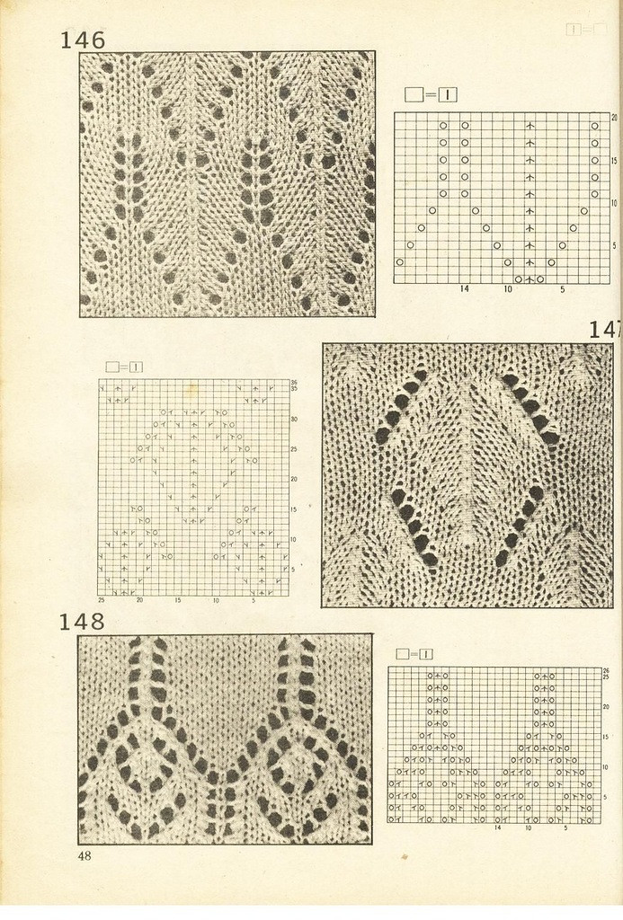 《上海棒針編結花樣500種》續編上海新棒針花樣530 - 壹一 - 壹一的博客