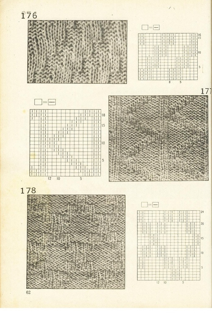 《上海棒針編結花樣500種》續編上海新棒針花樣530 - 壹一 - 壹一的博客