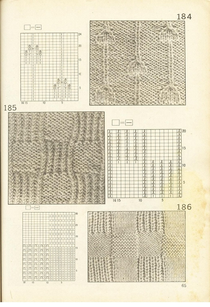 《上海棒針編結花樣500種》續編上海新棒針花樣530 - 壹一 - 壹一的博客