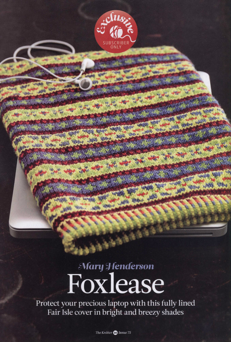 The Knitter №75 2014 - 紫蘇 - 紫蘇的博客
