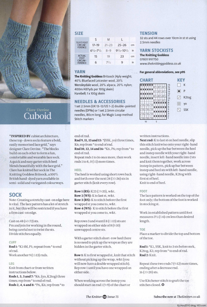 The Knitter №75 2014 - 紫蘇 - 紫蘇的博客