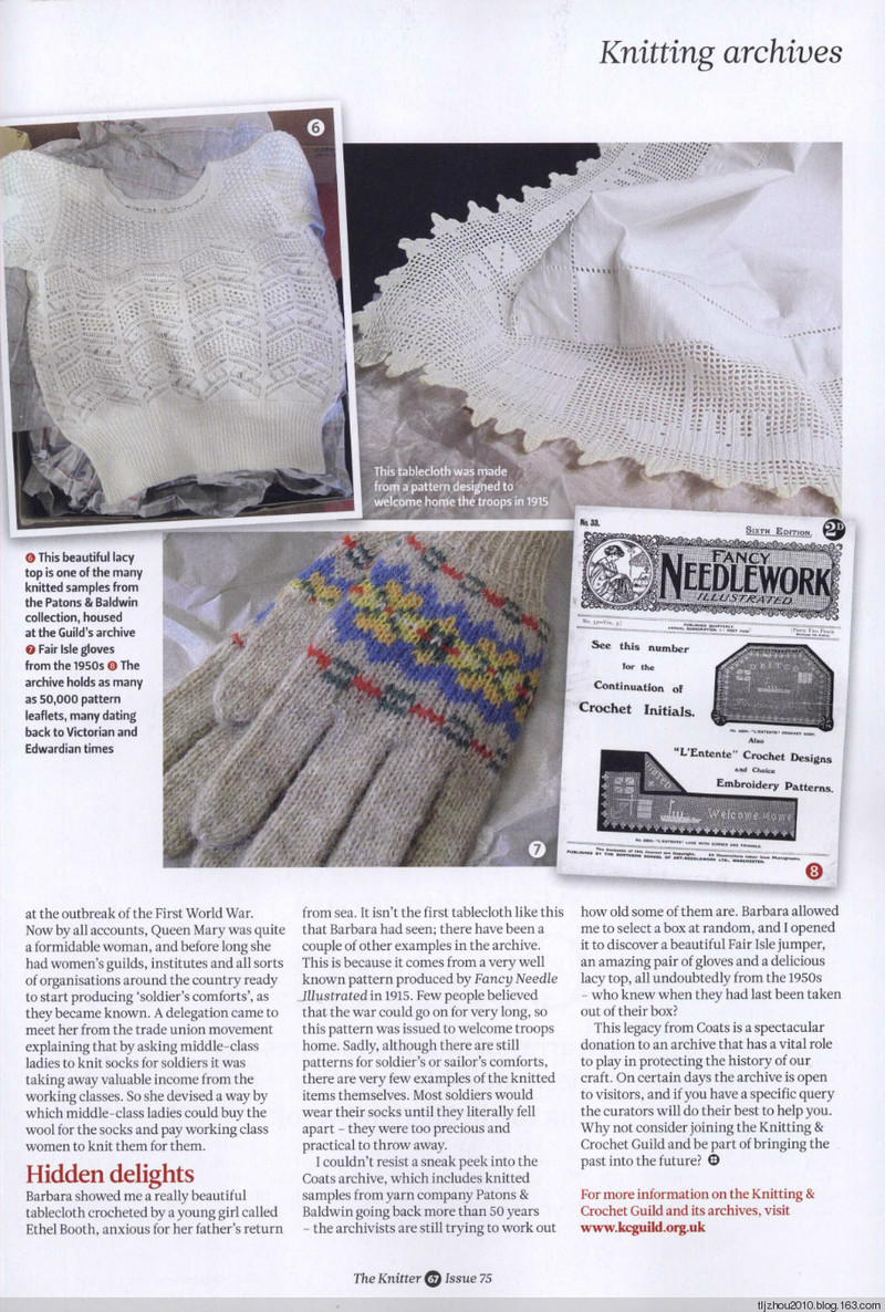 The Knitter №75 2014 - 紫蘇 - 紫蘇的博客