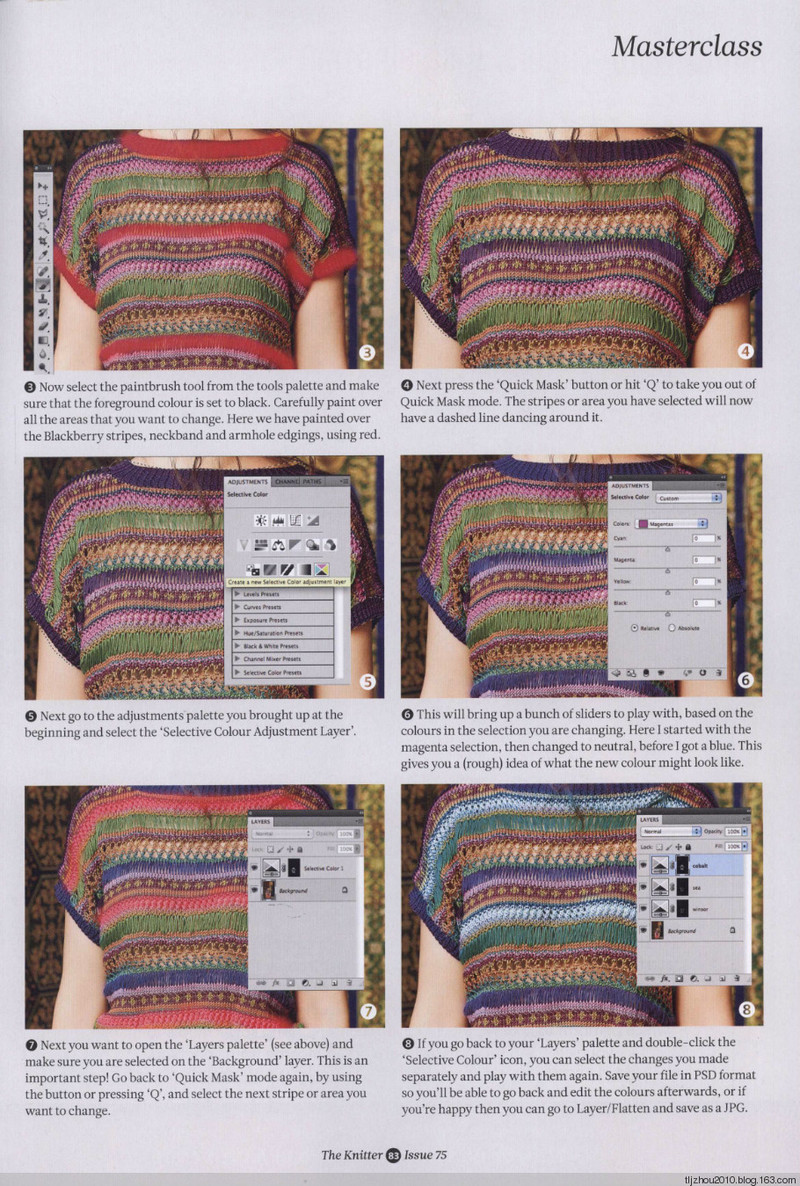 The Knitter №75 2014 - 紫蘇 - 紫蘇的博客