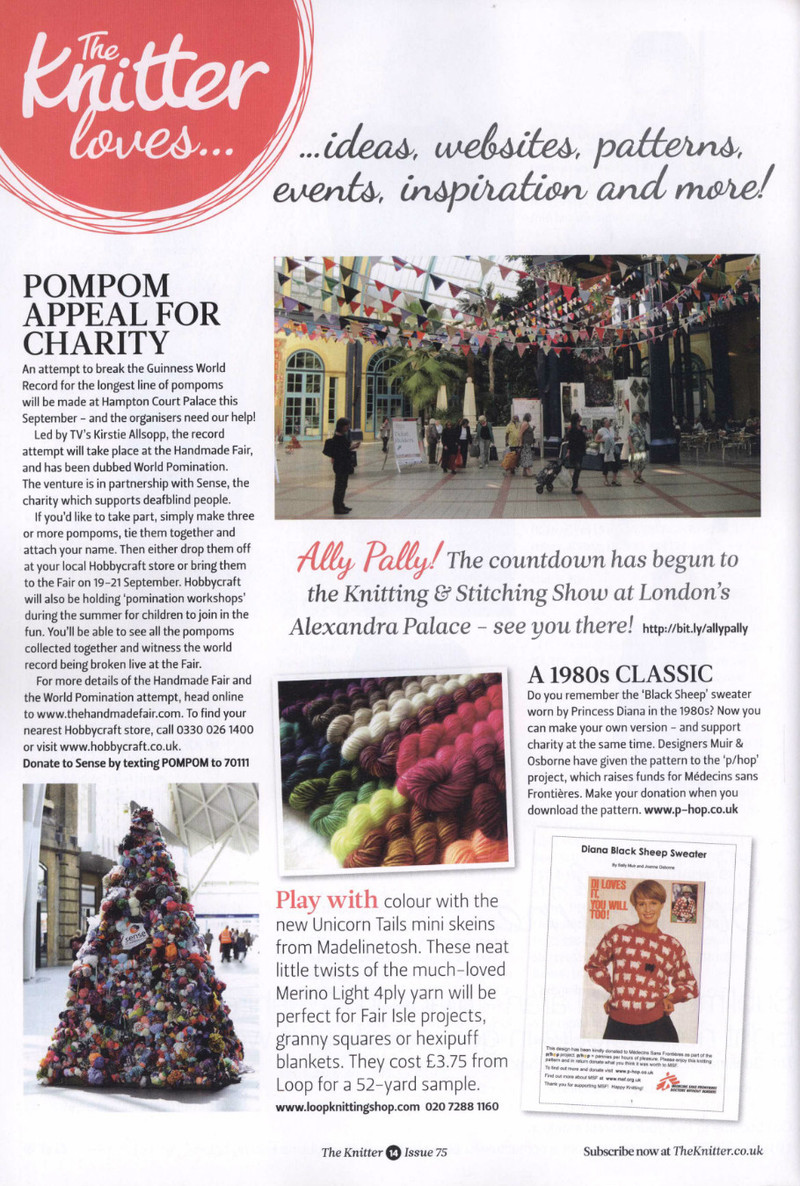 The Knitter №75 2014 - 紫蘇 - 紫蘇的博客