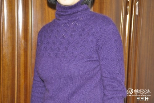 [女士羊絨自由領--堆領打底衣]2012--27（進行中）+堆領系列的教程 - 寧靜の致遠 - 寧靜致遠的博客