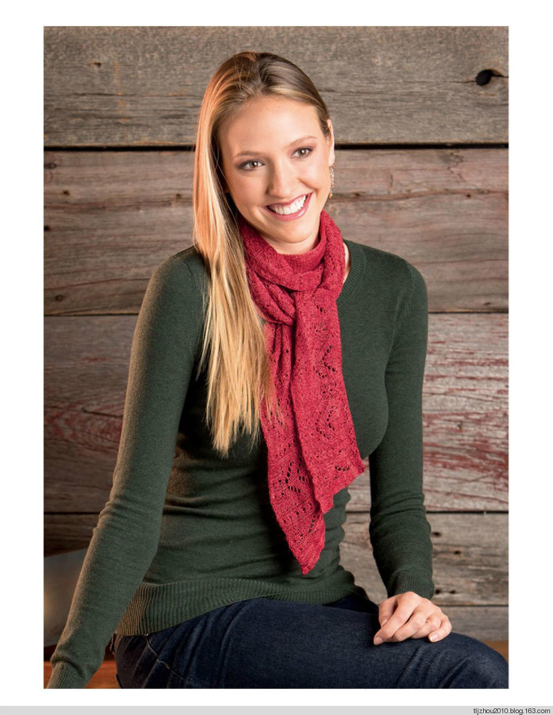 3 Skeins or Less - Fresh Knitted Accessories 節選披肩 - 紫蘇 - 紫蘇的博客