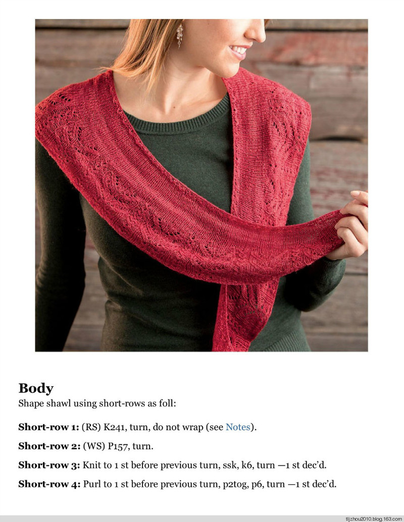 3 Skeins or Less - Fresh Knitted Accessories 節選披肩 - 紫蘇 - 紫蘇的博客