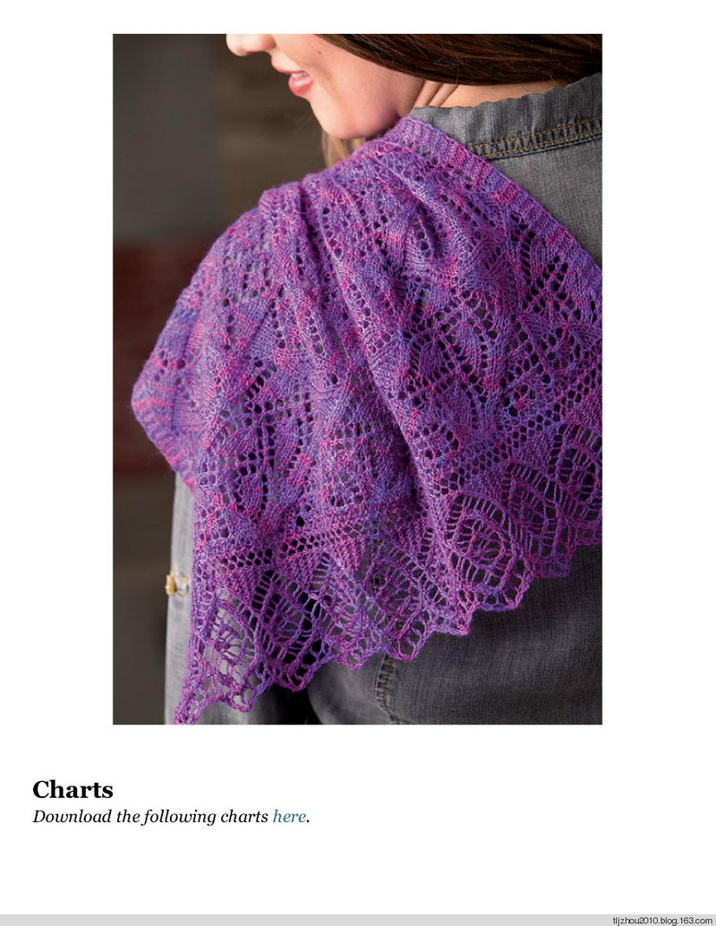 3 Skeins or Less - Fresh Knitted Accessories 節選披肩 - 紫蘇 - 紫蘇的博客