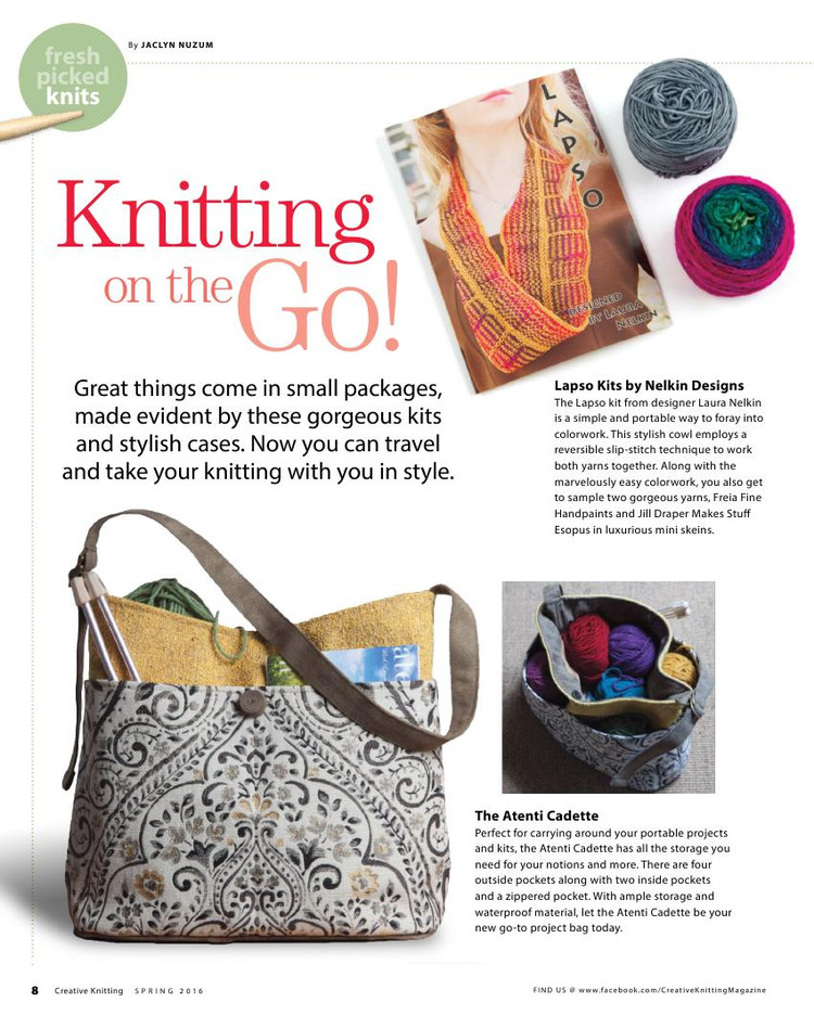 Creative Knitting  Spring 2016 - 輕描淡寫 - 輕描淡寫