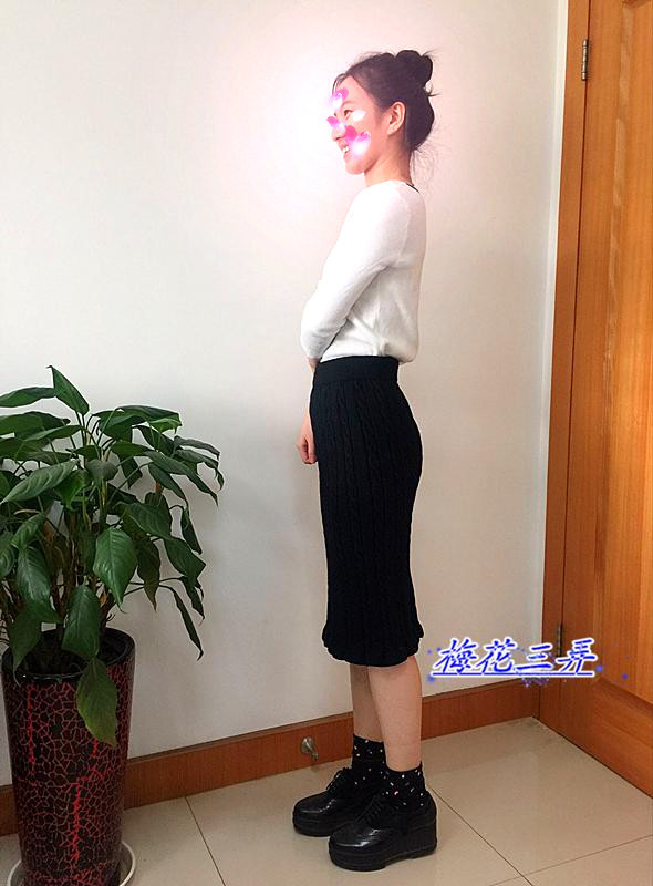 【梅花三弄】沐冬—“經典”百搭特色下擺半身裙 - 梅花三弄 - 梅花三弄的博客