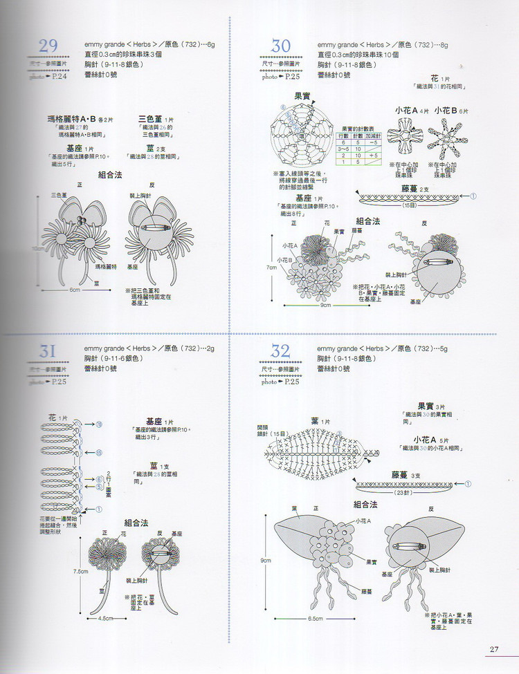 花朵造型胸花 - baobao2008beijin - 奶茶的博客