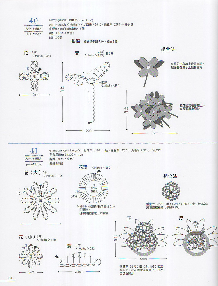 花朵造型胸花 - baobao2008beijin - 奶茶的博客
