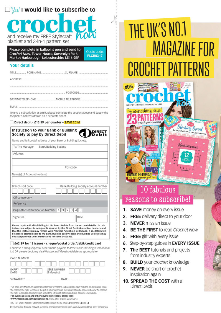 Crochet Now №13 2017 - 輕描淡寫 - 輕描淡寫