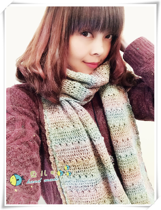 迷霧花園~~~云蕾段染長(zhǎng)圍巾~~39 - 魚兒 - 魚兒的小溪