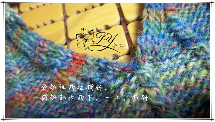 1448--微藍--兒子的朝霞小V領 - ty - ty 的 編織博客