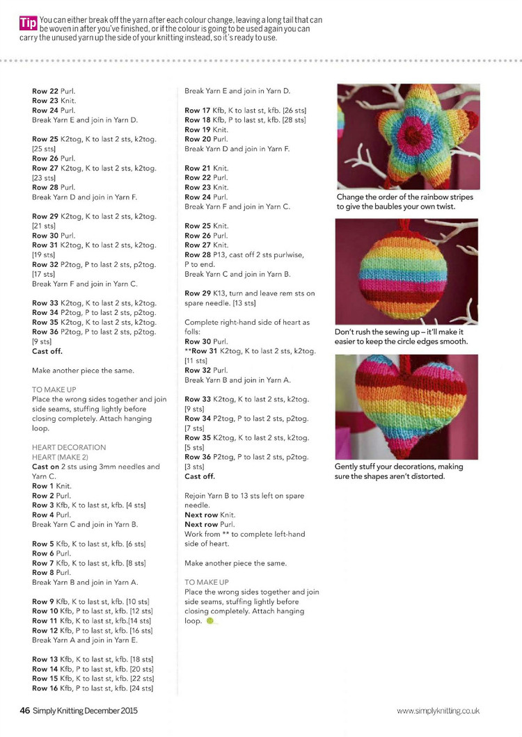 Simply Knitting Issue 12 2015 - 輕描淡寫 - 輕描淡寫