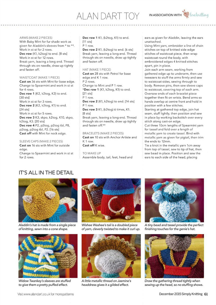 Simply Knitting Issue 12 2015 - 輕描淡寫 - 輕描淡寫