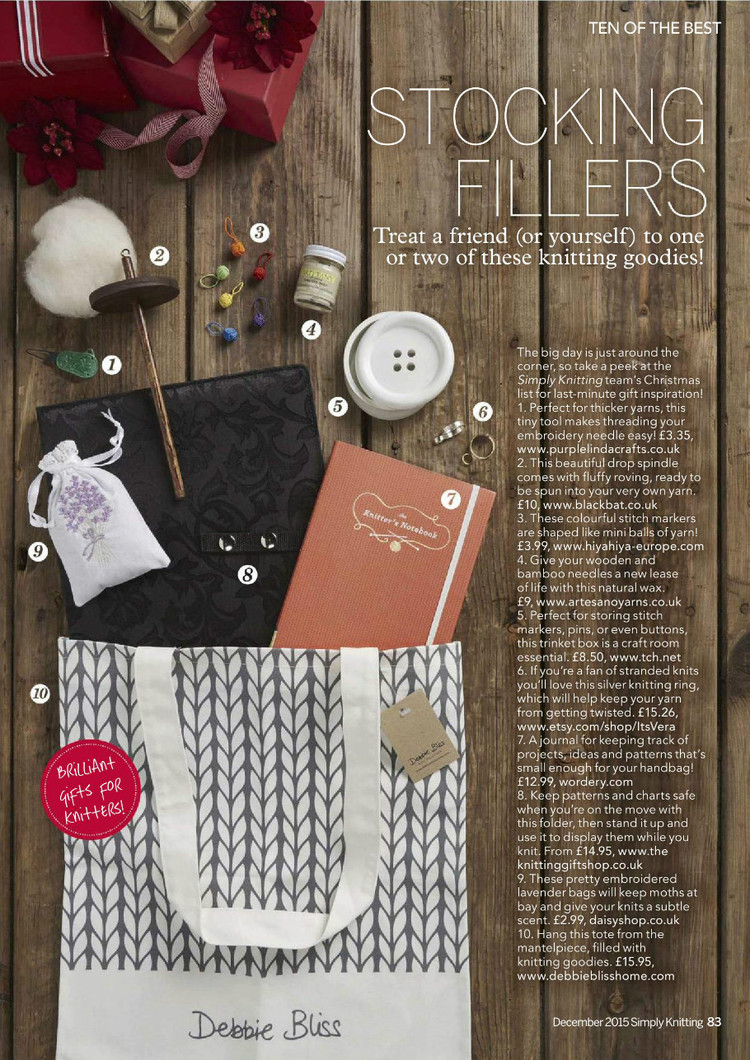 Simply Knitting Issue 12 2015 - 輕描淡寫 - 輕描淡寫