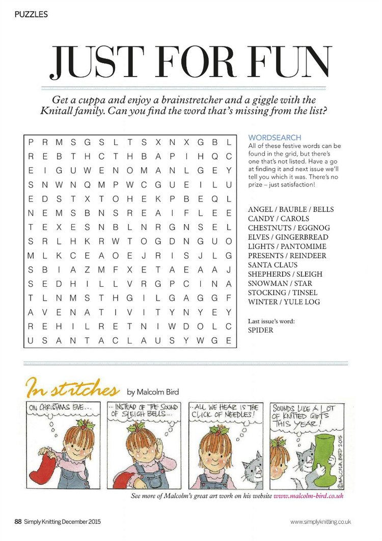 Simply Knitting Issue 12 2015 - 輕描淡寫 - 輕描淡寫