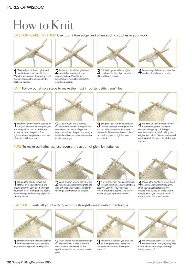 Simply Knitting Issue 12 2015 - 輕描淡寫 - 輕描淡寫