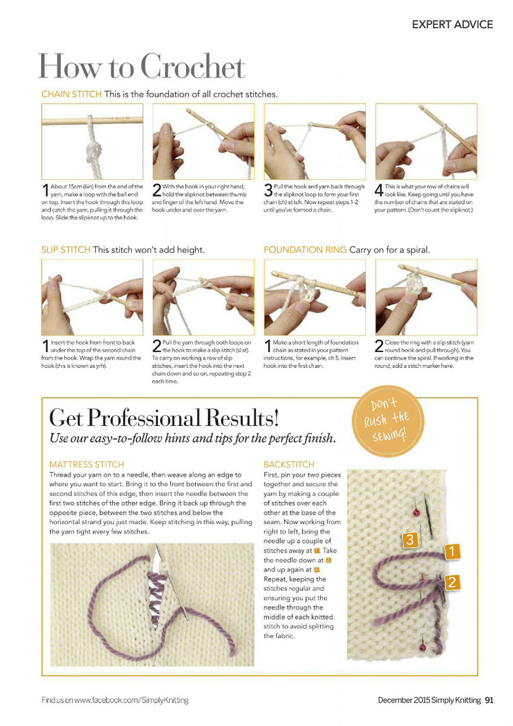 Simply Knitting Issue 12 2015 - 輕描淡寫 - 輕描淡寫