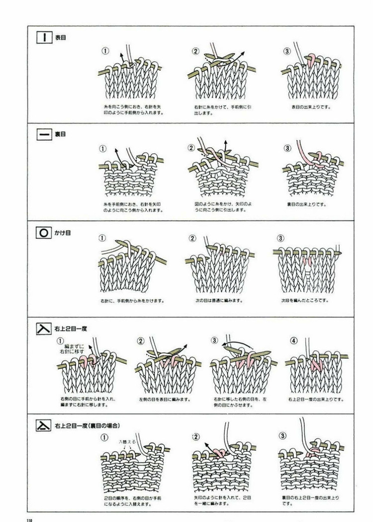 300 Knitting patterns book (鏤空花樣）三 - 非編魚 - 非編魚的博客