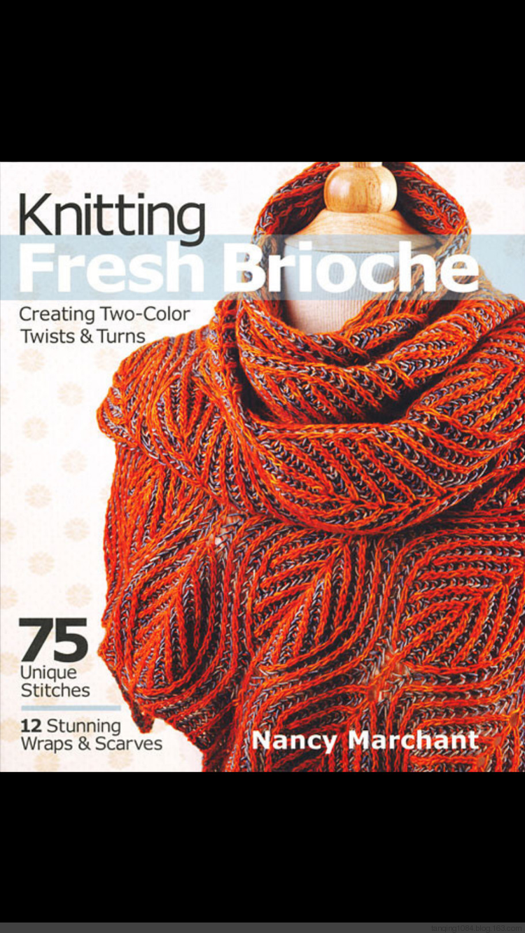 Brioche stitch 雙色圍脖－（2016.03） - Tina - Tina的手工編織的博客