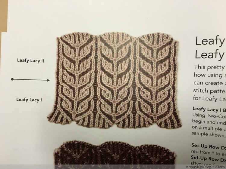 Brioche stitch 雙色圍脖－（2016.03） - Tina - Tina的手工編織的博客